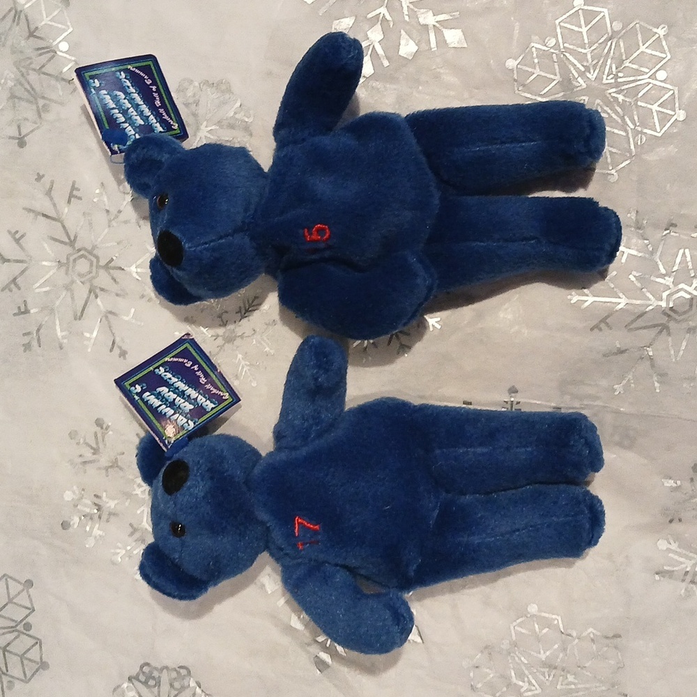 🍊3/$15🍊 MLB Plush Bear Set